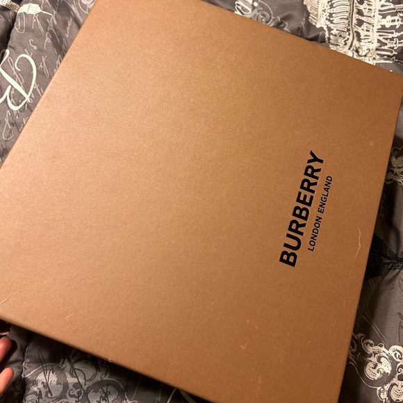 Burberry Holloway Nova Check Belted Rubber Canvas Rain Boots - Picture 8 of 11